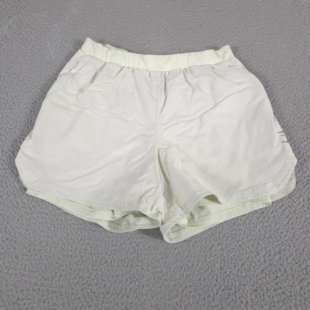 Gymshark Shorts Womens Medium Speed Evolve 5" 2 In 1 Brief Lined Nylon Training
